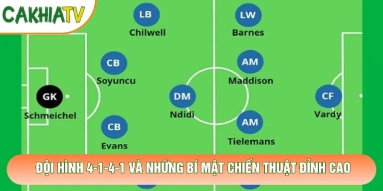 Đội Hình 4-1-4-1 Và Những Bí Mật Chiến Thuật Đỉnh Cao