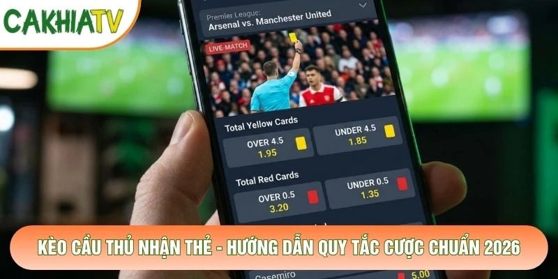 Kèo Cầu Thủ Nhận Thẻ – Hướng Dẫn Quy Tắc Cược Chuẩn 2026